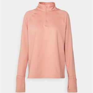 ATHLETA Whistler Half Zip, Conch Pink